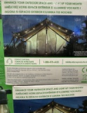 SunForce Solar String Light 18 LED Bulbs 36 Ft Total Cable Length