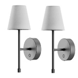 Globe Electric Wireless Rechargeable LED Integrated Wall Sconce