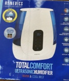 Homedics Total Comfort Ultrasonic Humidifier Warm & Cool Mist Unit Only