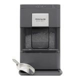 FRIGIDAIRE Gallery Countertop Crunchy Chewable Nugget Ice Maker, 44lbs per Day - black