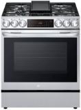 LG 30 Dual Fuel, Self Clean, Convection Range #lsdl6336f
