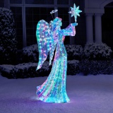 Member's Mark 6.5' Pre-Lit Prismatic Angel