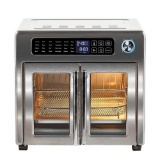Emeril Lagasse Stainless Steel 10-In-1 French Door Airfryer 360