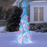 Member's Mark 6 Ft Pre-Lit Prismatic Tree