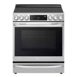 LG 6.3 cu. ft. Smart Slide-In Electric Range with ProBake Convection & Air Sous Vide in PrintProof