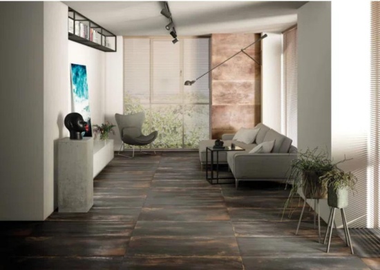 Metallica 24'' x 48'' Porcelain Metal Look Wall & Floor Tile