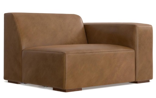 Simpli Home Rex Right Arm Sofa Module