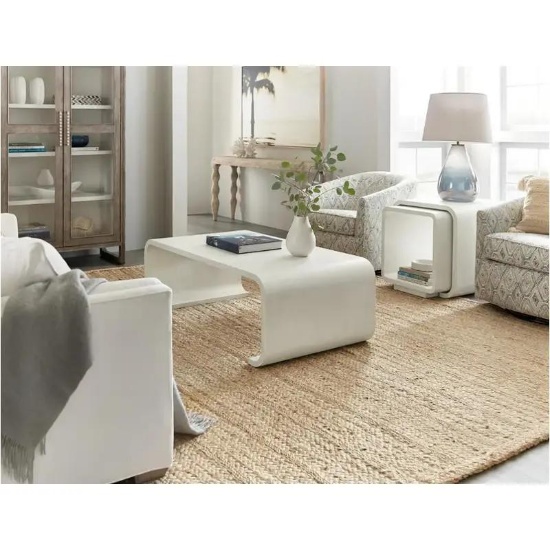 Hooker Furniture Serenity Kai Cocktail Table - White #6350-80210-03 (54"W x 18"H x 28"D)