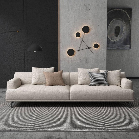 Isaiyah Upholstered Sofa (30"H x 82.6"W x 37.4"D) #W100680672
