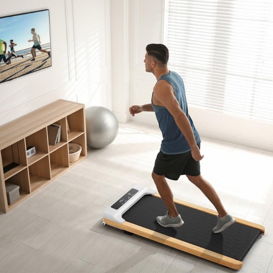 Under Desk Treadmill with LED Display for Home/Office