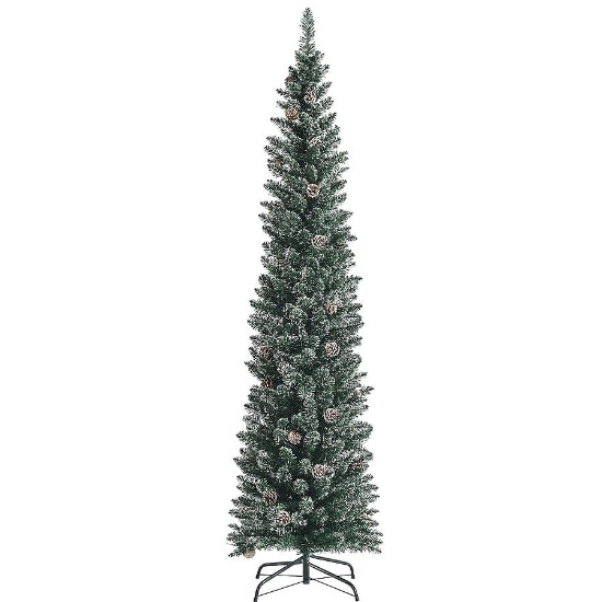 Costway 7-ft Pencil Artificial Christmas Tree