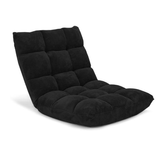 Floor Sofa Chair - Black