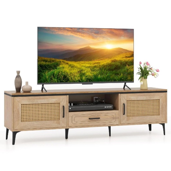 Giantex TV Stand for TVs up to 65 Inches, Entertainment Center