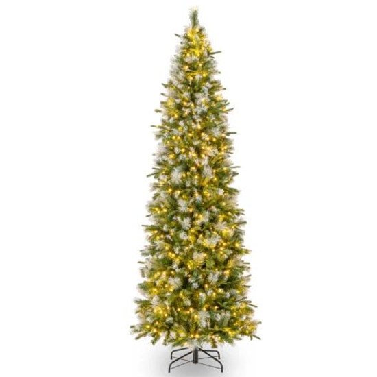 Artificial Christmas Tree with Warm-White LED Lights
