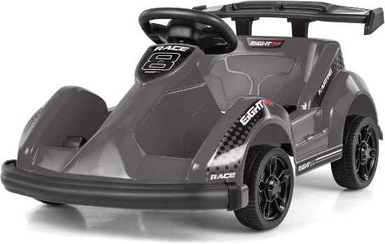 Electric Ride On Toy Gift for Boys & Girls (Black)