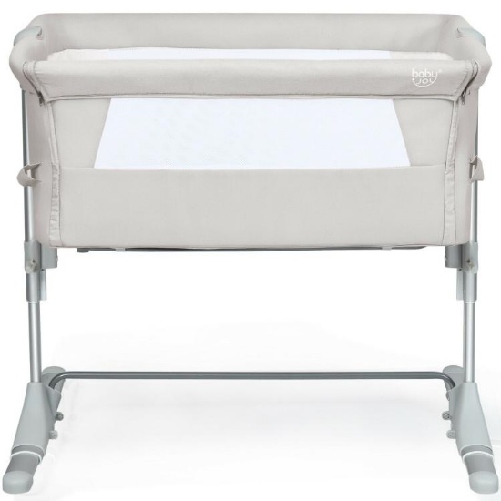 Travel Portable Baby Bed Side Sleeper Bassinet Crib - beige