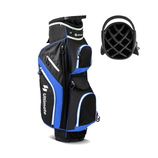 Costway Golf Cart Bag - blue