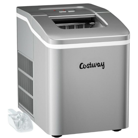 Silver Ice Maker