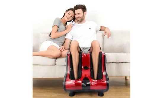 Costway Foot and Calf Massager - red