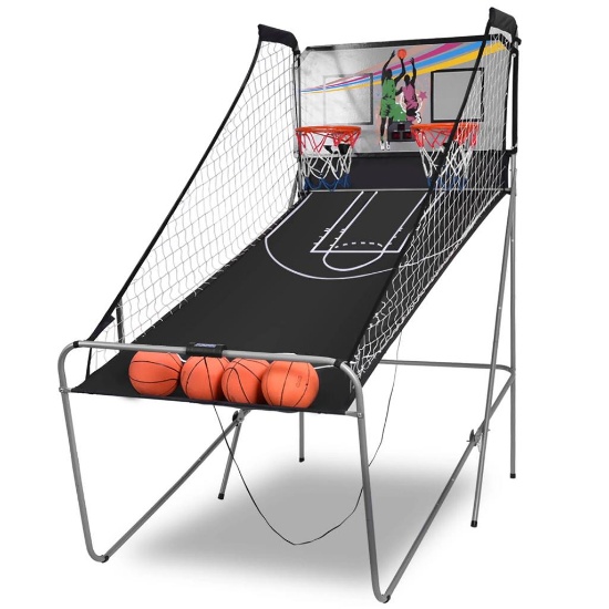 Costway Arcade Basketball Game Double Shoting Machine