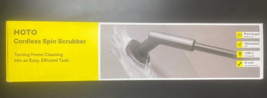 Hoto Cordless Spin Scrubber