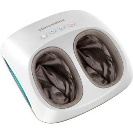 HoMedics Shiatsu + Air 3.0 Foot Massager With Heat - White