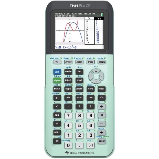 Texas Instruments TI-84 Plus CE Graphing Calculator - open box