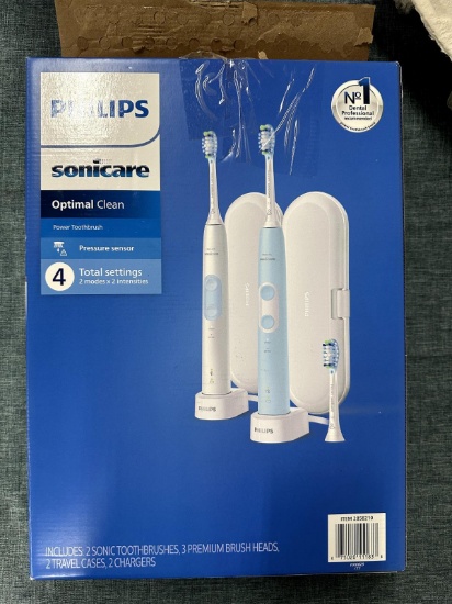 Philips Sonicare Optimal Clean Toothbrush Kit