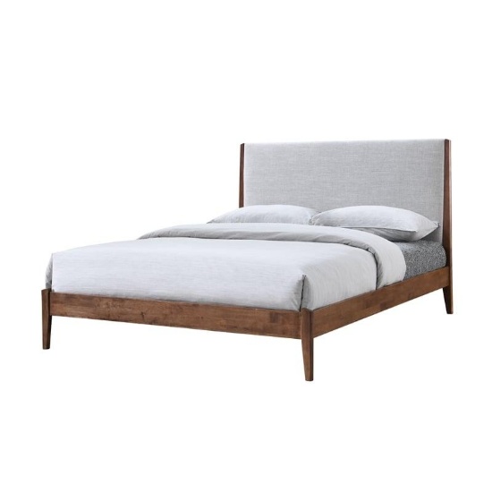 Upholstered Headboard in Walnut