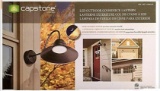 Capstone Lighting LED Outdoor Gooseneck Lantern w/ Dusk to Dawn Sensor