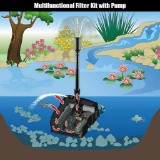 Eletriclife All-in One 660 GPH Pond Filter 9W UV Sterilizer w/ Pump