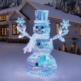 Member's Mark 6' Pre-Lit Prismatic Snowman