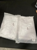 Pair of White Fitted Bed Sheets