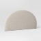 Poly & Bark Genoa Bed Headboard + Slats Only - Crema White Boucle #P-BD-B8898-110-HEADBOARD
