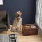 Pet Feeding Station w/ Storage - Brown