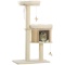 3 Level Cat Tree Tower with Scratching Posts, Bed, Etc (Cats Are Not Included)