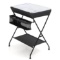 Costway Baby Storage Folding Diaper Changing Table - black
