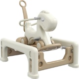 5 in 1 Wooden Rocking Horse for Toddlers Years 1-6