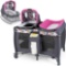 Babyjoy 4 in 1 Convertible Portable Baby Playard - Pink