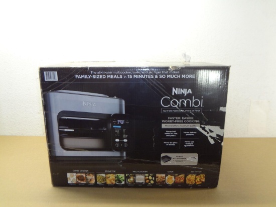Ninja Combi All-in-1 6 Qt. Stainless Steel Electric Multi-Cooker Oven, Air Fryer