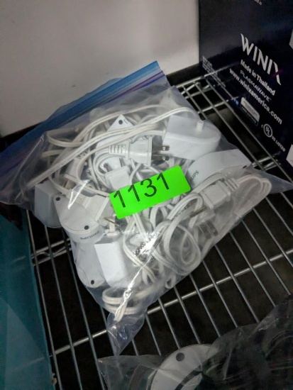 Bag of Philips Sonicare Electric Toothbrush Chargers