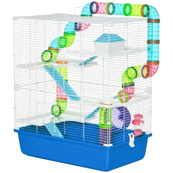 23" 5-Tier Hamster Cage 23.25" x 14.25" x 27.25 - Multi-color