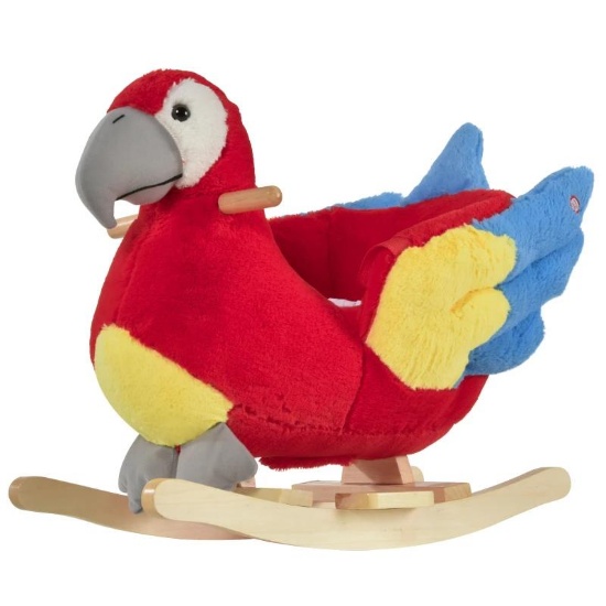 Kids Ride-On Rocking Parrot for Children 18-36 Months