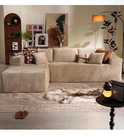 106" Modular Cloud Sectional Sofa Couch - L Shaped Lounge Couch