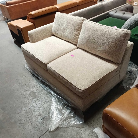 Plush Comfy Love Seat Right arm rest couch section Partial