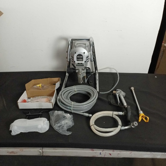 1200W Airless Paint Sprayer, 3300PSI High Efficiency Electric Paint Sprayer with Extension Rod,
