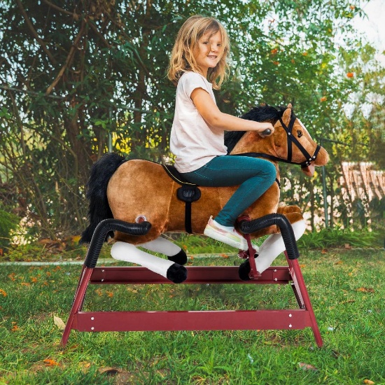 Ride On Rocking Horse - brown