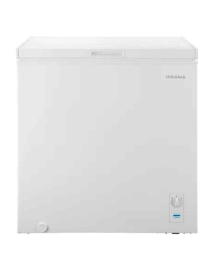 Insignia - 7.0 Cu. Ft. Garage Ready-Chest Freezer