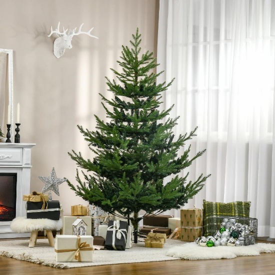 6 Foot Artificial Auto Open Christmas Tree