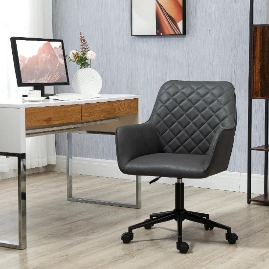 Vinsetto Office Desk Chair - Grey